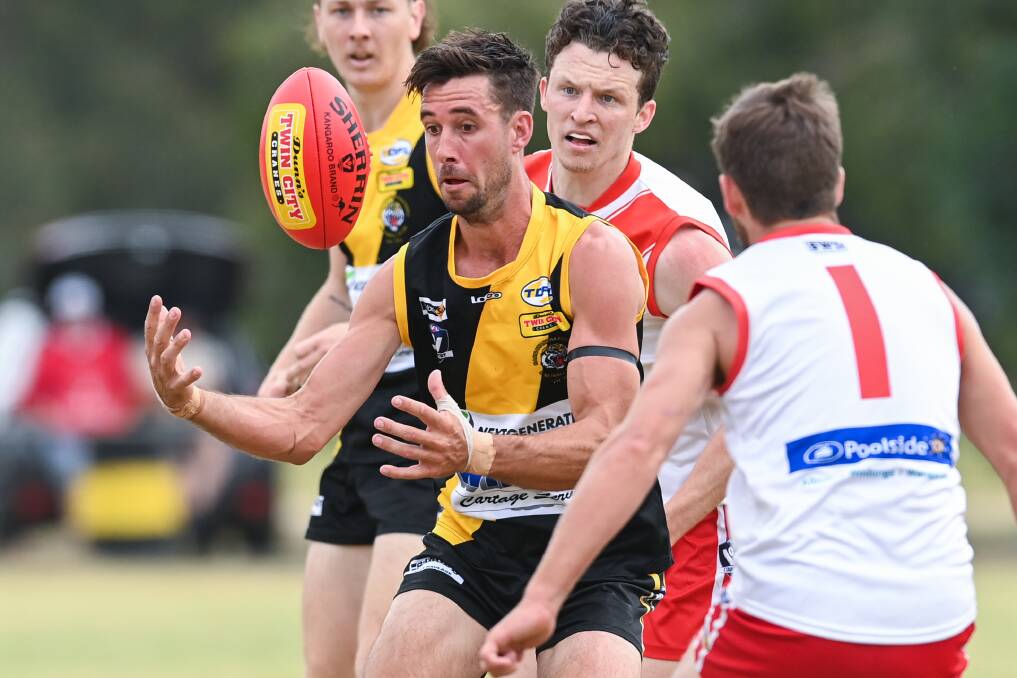  Josh Spence suffered a season-ending injury in June after breaking his right leg against Mitta United.