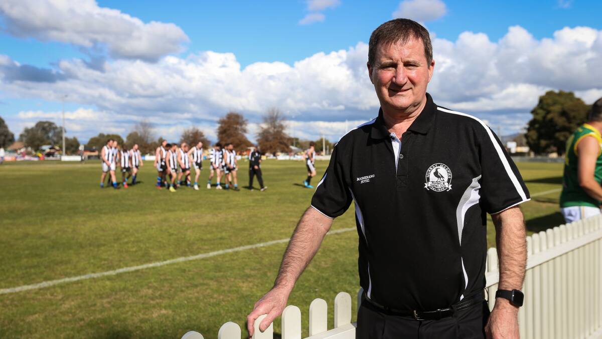 Murray Magpies president Ted Miller.