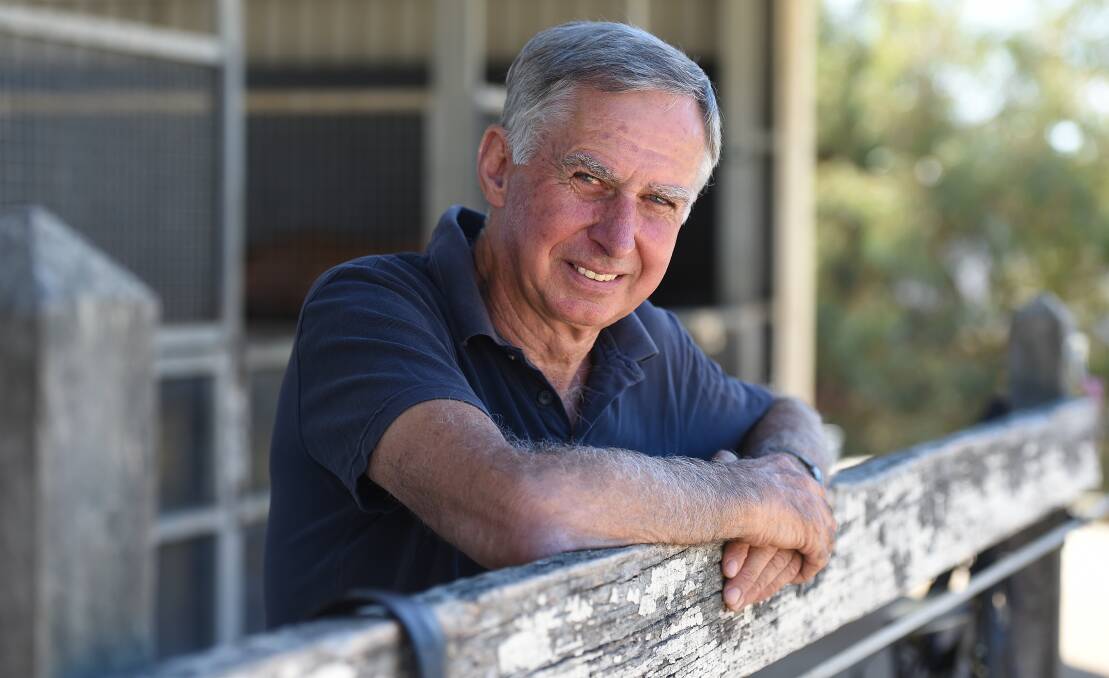 Trainer Ron Stubbs looks to have a strong hand at Albury on Monday with his four runners. Picture by Mark Jesser