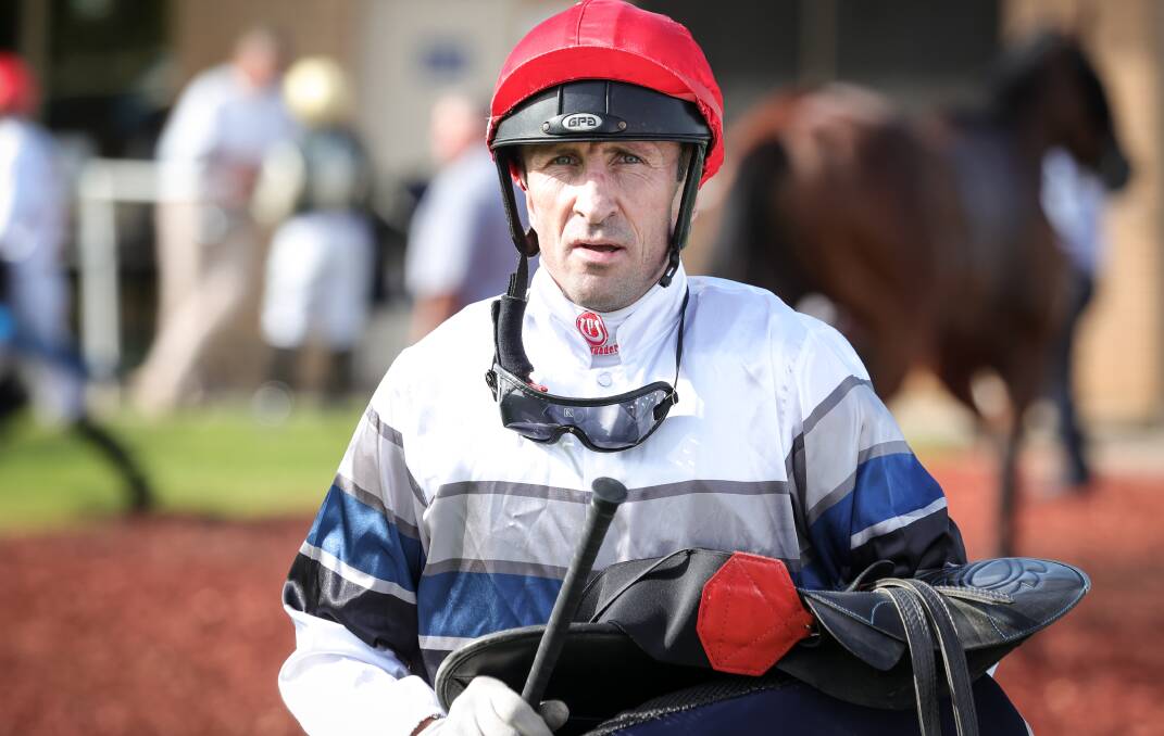 Jason Lyon was aboard Rumours Abound at her most recent win at Corowa.