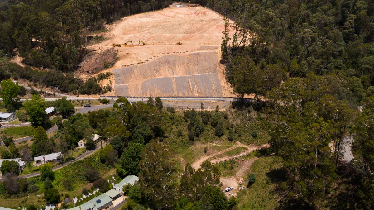 Bogong High Plains Road had two-lane access restored on Monday, May 27, more than 18 months after a landslide closed the connection between Mount Beauty and Falls Creek. Picture supplied