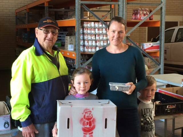 Cobram's Frank Wallace loves seeing the smiles on people's faces after dropping off food to families in need through his role with Moira FoodShare. Picture supplied