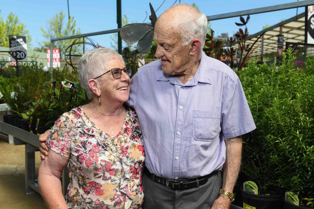 Margaret and Donald Cameron met at a dance at Queenstown in Tasmania and married on September 28, 1963. Picture by Tara Trewhella