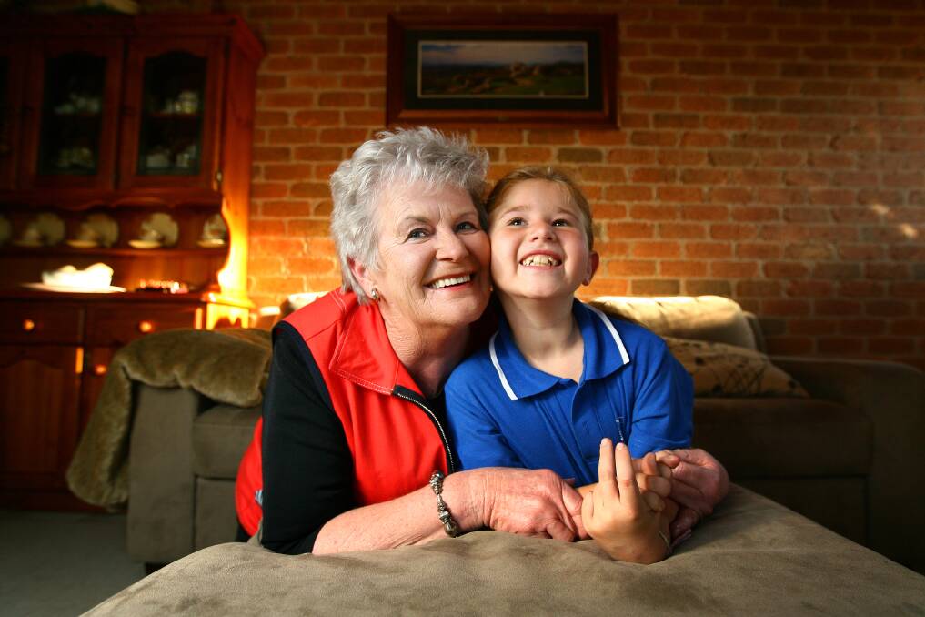 Isobel Fulton gave her granddaughter Sophie McKerral her kidney in 2010. File picture