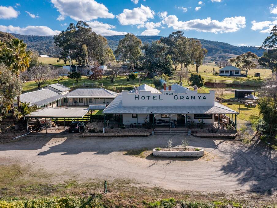 Hotel Granya is back on the market after its most recent owners restored the pub and also operated it as a farm stay. Picture supplied
