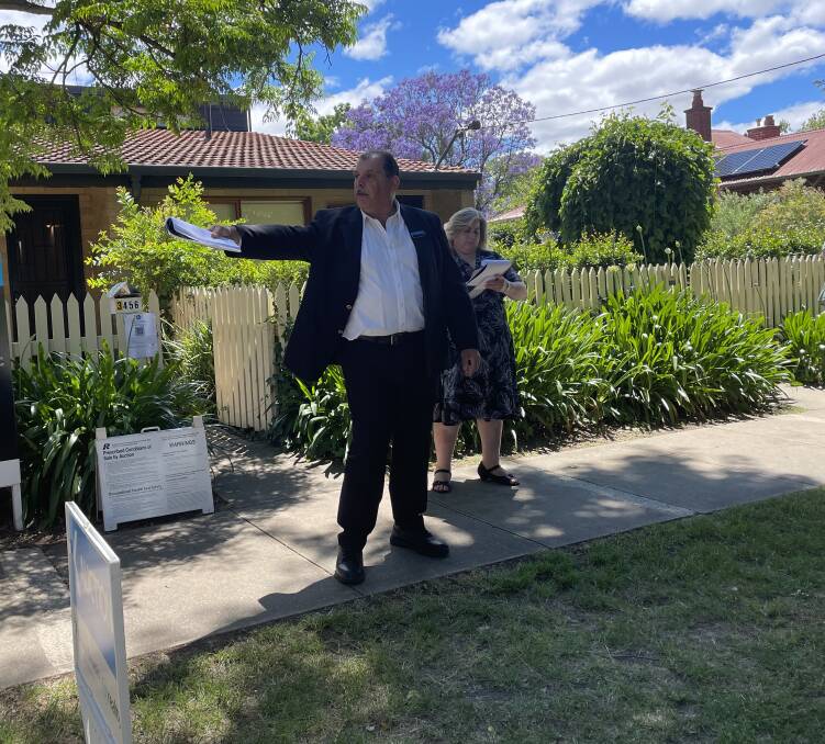 Border property manager and estate agent of 34 years George Bourdis doesn't think the NSW government should tamper with the market by banning rent bidding. 