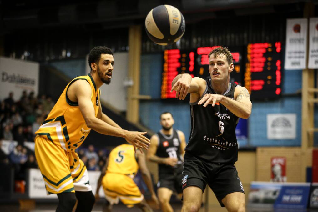 WAIT CONTINUES: Jacob Cincurak and his Albury-Wodonga Bandits won't have the chance to restart the NBL1 South season this weekend.