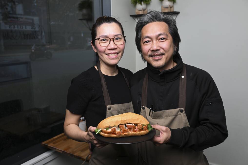 Bami House owners Lien Van Lao and Victor Quan have seen an influx of customers to their Dean Street eatery since they started offering Vietnamese food after initially selling cakes and sweets. Picture by Mark Jesser