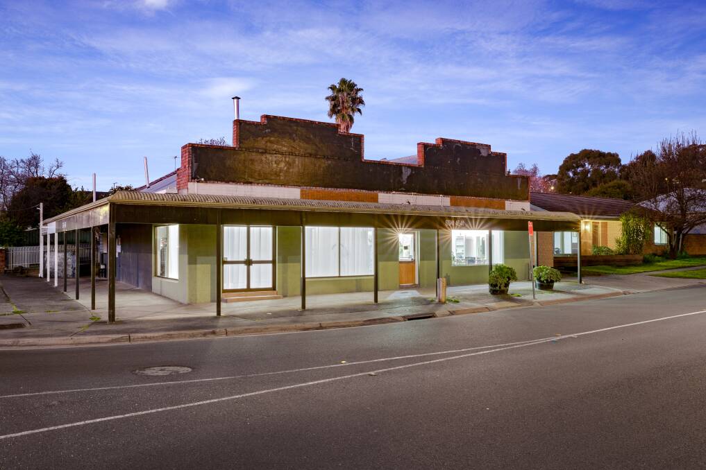 This prominent commercial site on the corner of Schubach and Rau streets in East Albury will go under the hammer on Friday. Picture by Stean Nicholls Real Estate