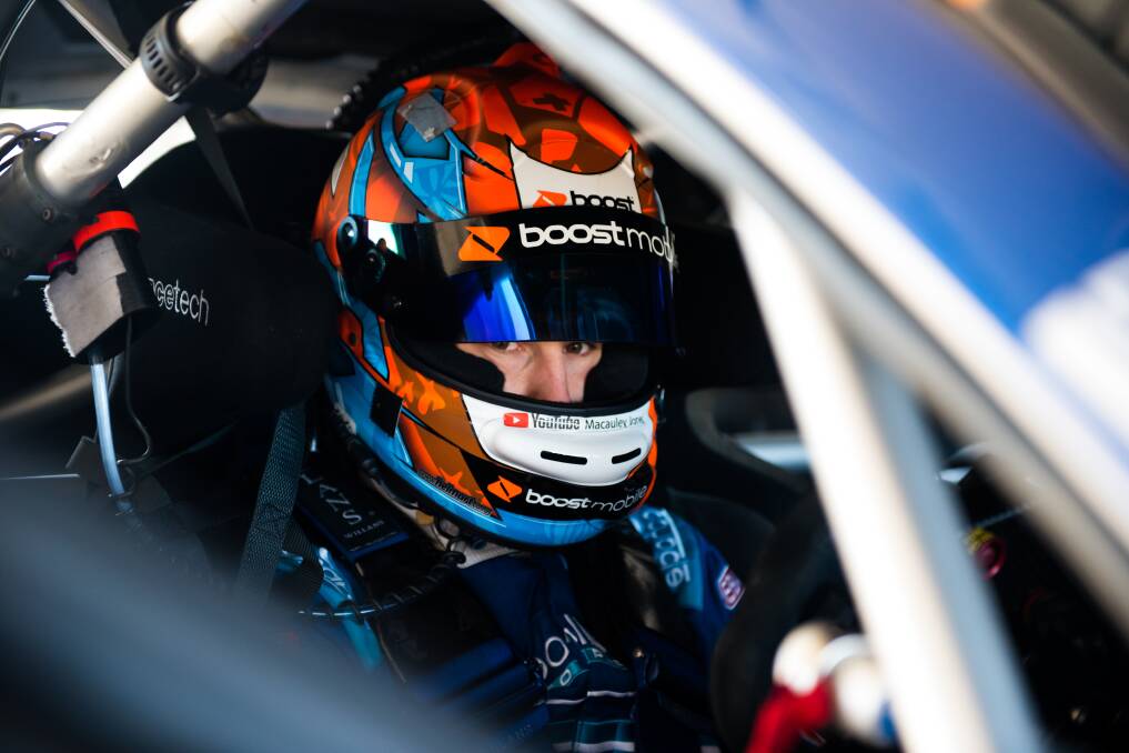 GO TIME: Macualey Jones will make his full-time Supercars debut in Adelaide this weekend. Picture: TIM FARRAH