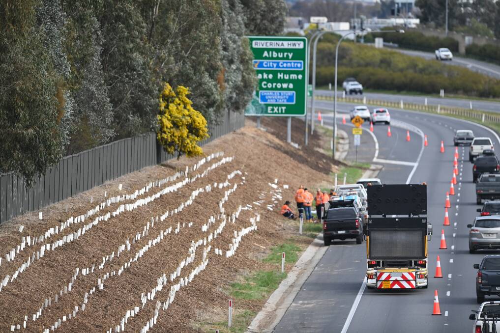Transport for NSW has announced the Hume Freeway at the Borella Road southbound and East Street northbound off-ramps will be reduced to one lane from April 26 to 29 for vegetation maintenance. 