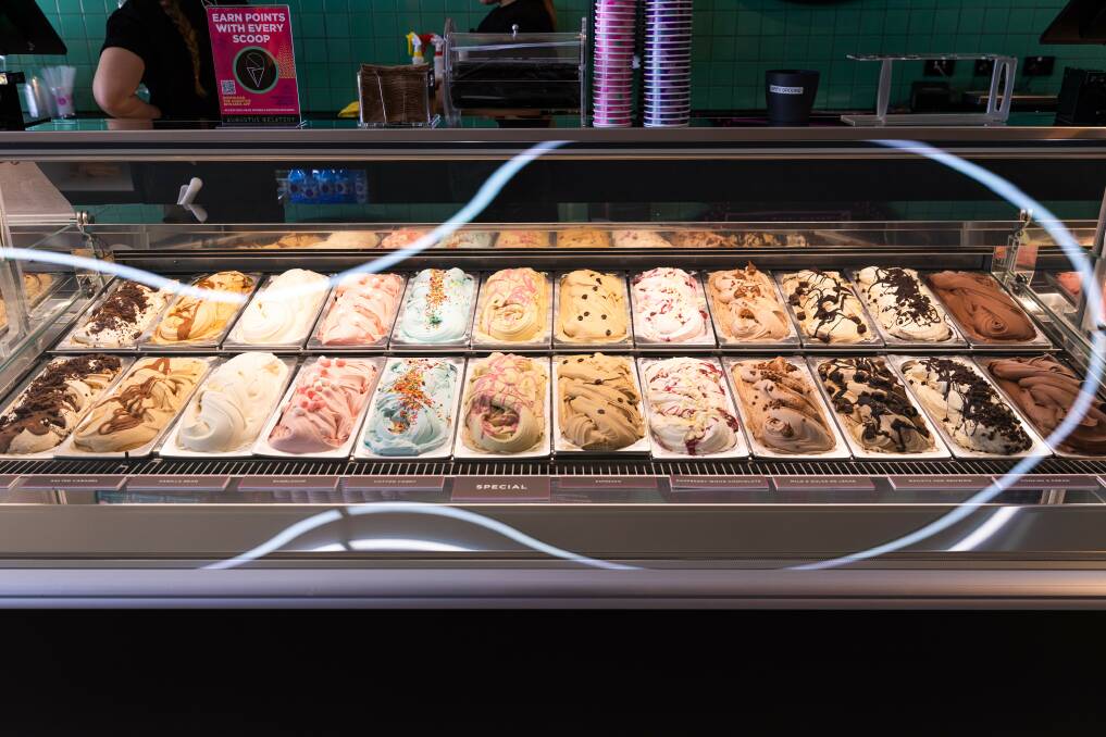 Augustus Gelatery's Albury store will offer a range of 36 flavours, as well as sorbets and plant-based options. Picture supplied