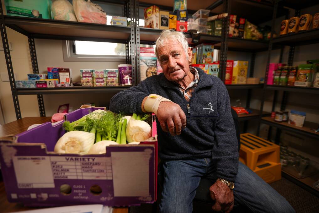Yarrawonga's Lee Powell helped to establish Moira FoodShare more than 25 years ago and has been a devoted volunteer in the community. Picture by James Wiltshire