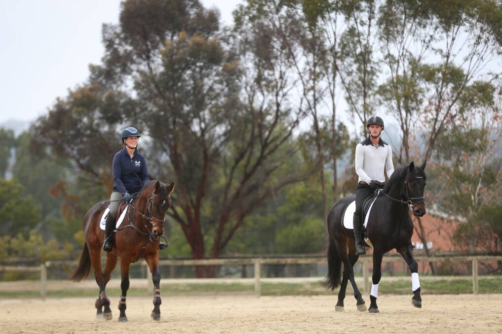 Howlong's Teegan Ashby (left) believes change is required from Equestrian Australia.