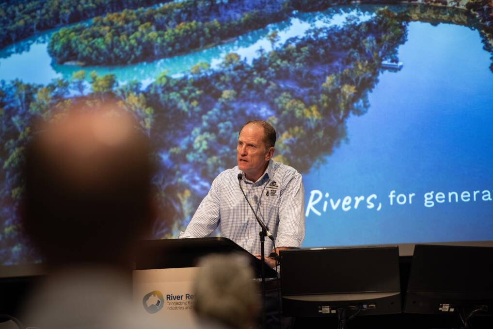 Murray-Darling Basin Authority chief executive Andrew McConville discusses some of the challenges in regards to future water management. Picture supplied