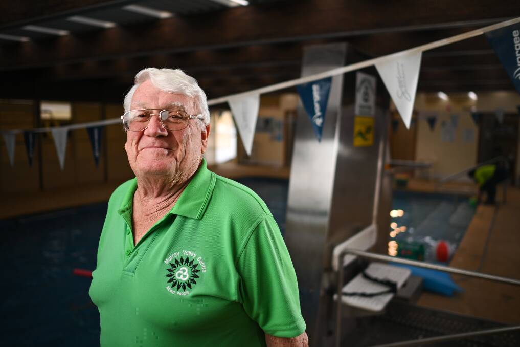 Vietnam veteran, Murray Valley Centre chief executive and Wodonga's 2022 Citizen of the Year David Martin has been nominated as a finalist for the Victoria Senior Australian of the Year. Picture by Mark Jesser