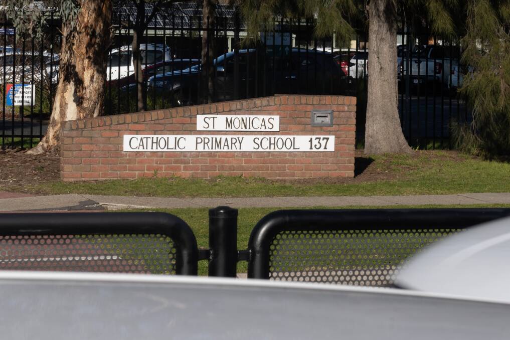 St Monicas Primary School has been forced to send students home after a power outage on Monday, July 24. Picture by Tara Trewhella