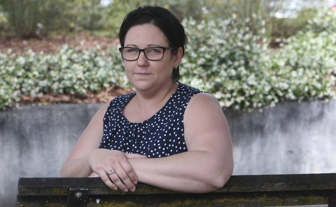 BAD SEASON: Katie White hadn't depended on Ventolin for years but she was one of more than 40 people to end up at Albury Hospital in the past month for asthma. Picture: ELENOR TEDENBORG