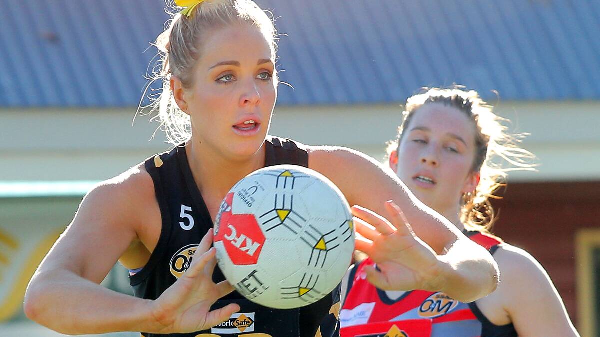 TIME IS NOW: Albury coach Liv Aughton wants her Tigers to think big against the Rovers on Saturday. PICTURE: KYLIE ESLER