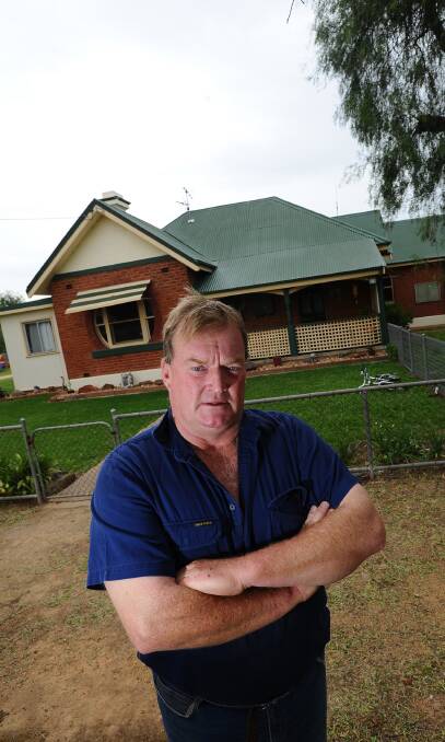 DUMBFOUNDED: Lockhart mayor Peter Yates cannot believe the NSW Government proposal to merge with Corowa and Urana. Picture: DAILY ADVERTISER