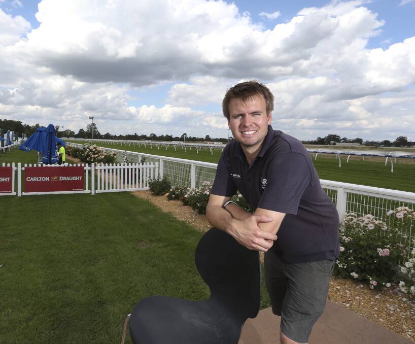 ALL SYSTEMS GO: Wangaratta Turf Club chief executive Paul Hoysted has everything in readiness for the Melbourne Cup day meeting after nearly 11 months out of action. Picture: ELENOR TEDENBORG