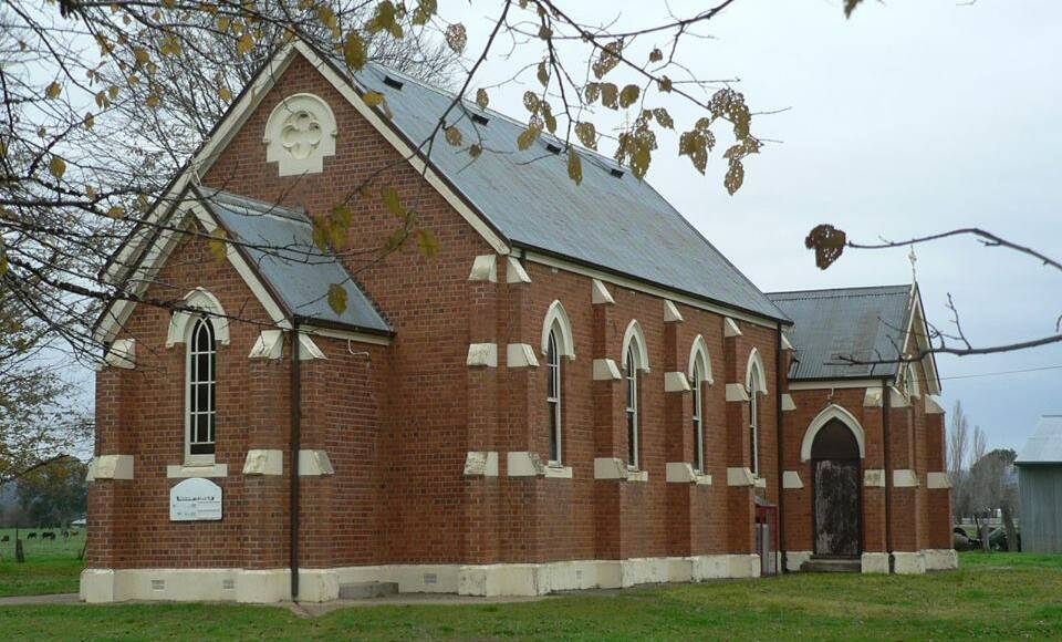 GOING, GOING, GONE: St Brigid's Catholic Church at Greta was sold at auction on Saturday.