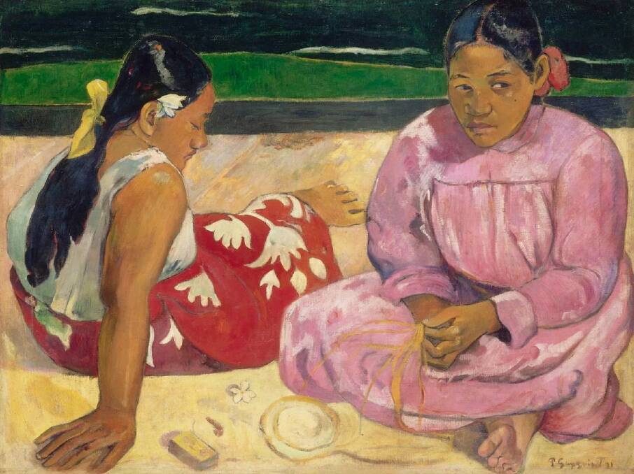 Paul Gauguin, Tahitian women 1891, Musée d'Orsay, Paris.