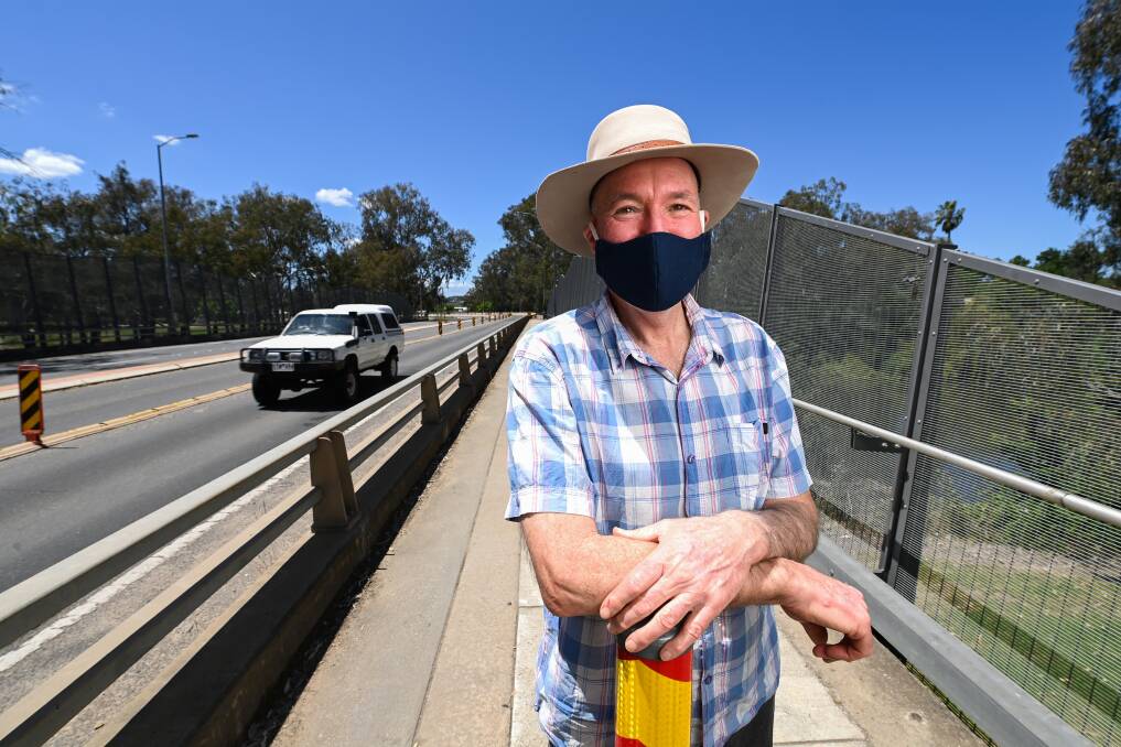NOT AGAIN: Business Wodonga chief executive Neil Aird said masks will again cause headaches for North East businesses. Picture: MARK JESSER