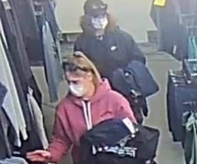 CCTV: Police released this image to ask the public for help identifying these women. 