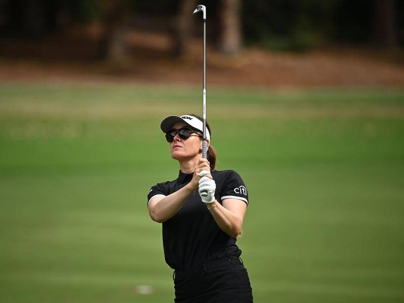 Hannah Green has put herself in a strong position at the LPGA Tour's Women's World Championship. (Dan Himbrechts/AAP PHOTOS)