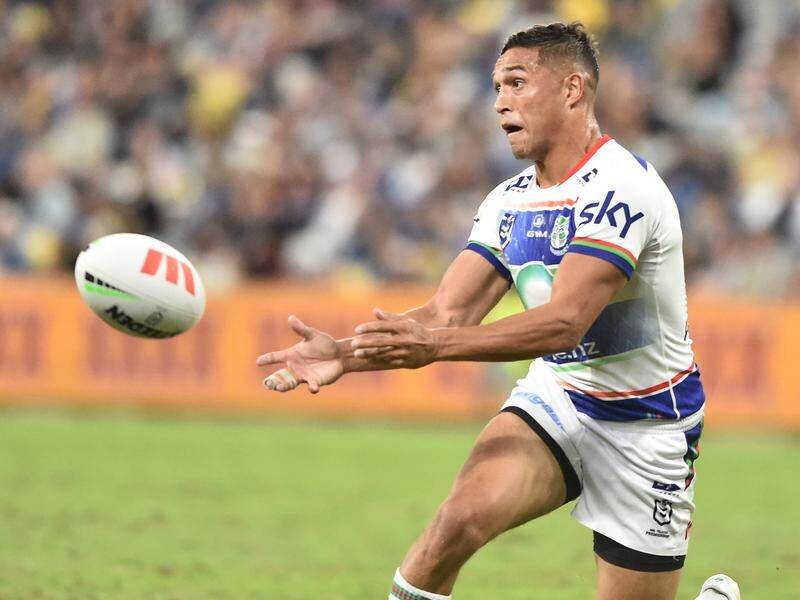 The Warriors' Te Maire Martin had four try assists and three line breaks against North Queensland. (Scott Radford-Chisholm/AAP PHOTOS)