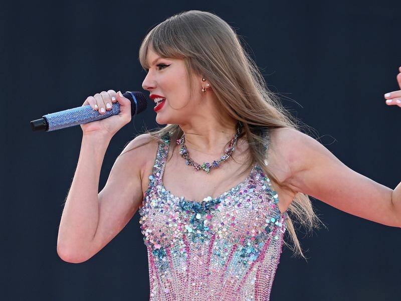 Pop star Taylor Swift is set to perform six sold-out shows in Singapore early in March. (Joel Carrett/AAP PHOTOS)
