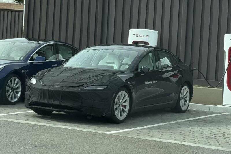 Our first look at the updated Tesla Model 3 Performance | The