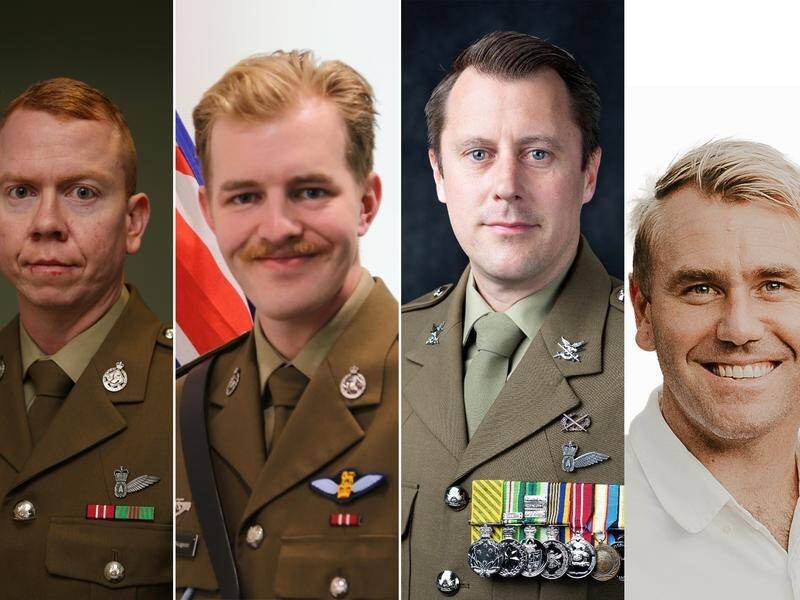 Four soldiers died when their Taipan MRH-90 helicopter crashed off a Queensland island in 2023. (HANDOUT/DEPARTMENT OF DEFENCE)