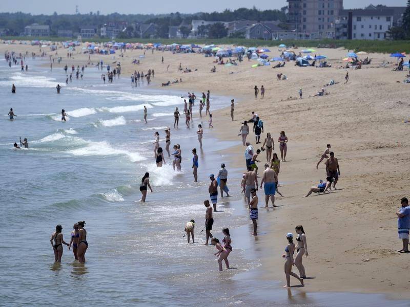 The heat wave that has been hitting much of the United States is moving into the Northeast. (AP PHOTO)
