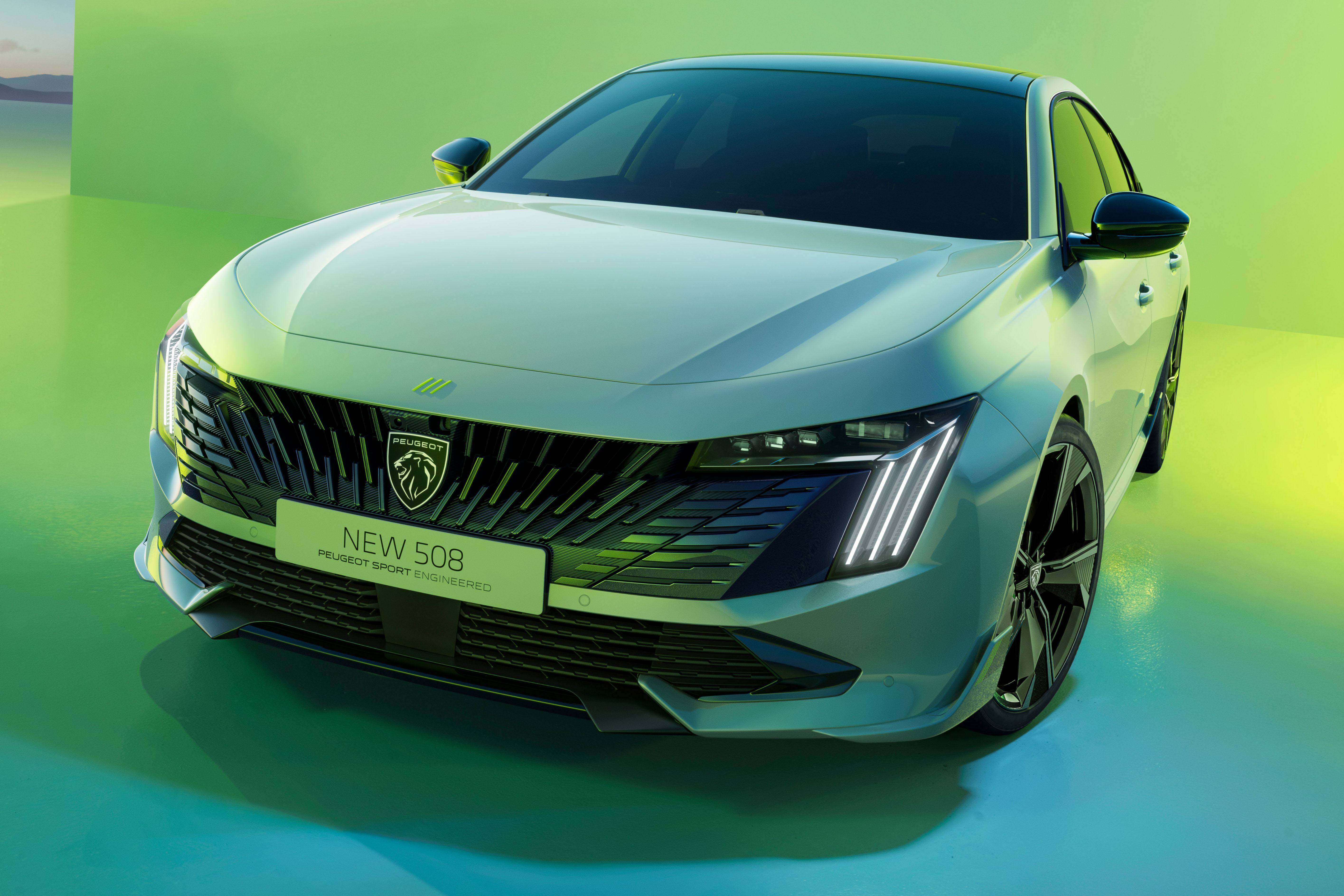 2024 Peugeot 508 Digitally Drops Camouflage, Gunning for Prettiest