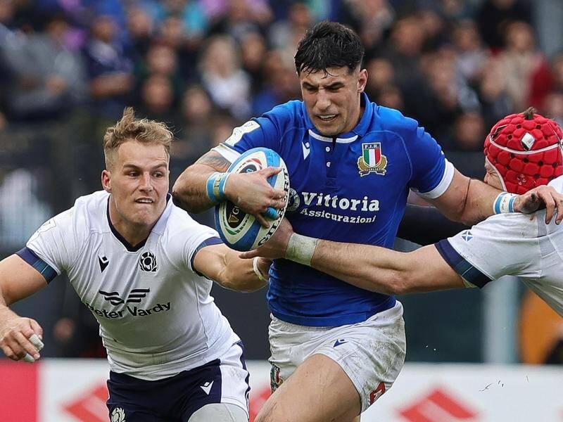 Italy's Tommaso Menoncello voted player of Six Nations The Border