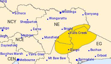 Thunderstorm and flash flood warning for parts of the Riverina