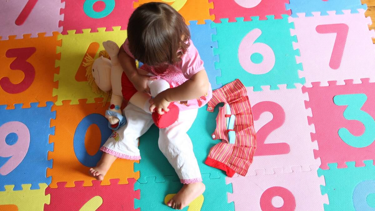 Families earning less than $530,000 with one or more children under five will receive childcare subsidies of up to 90 per cent depending on income. Stock image