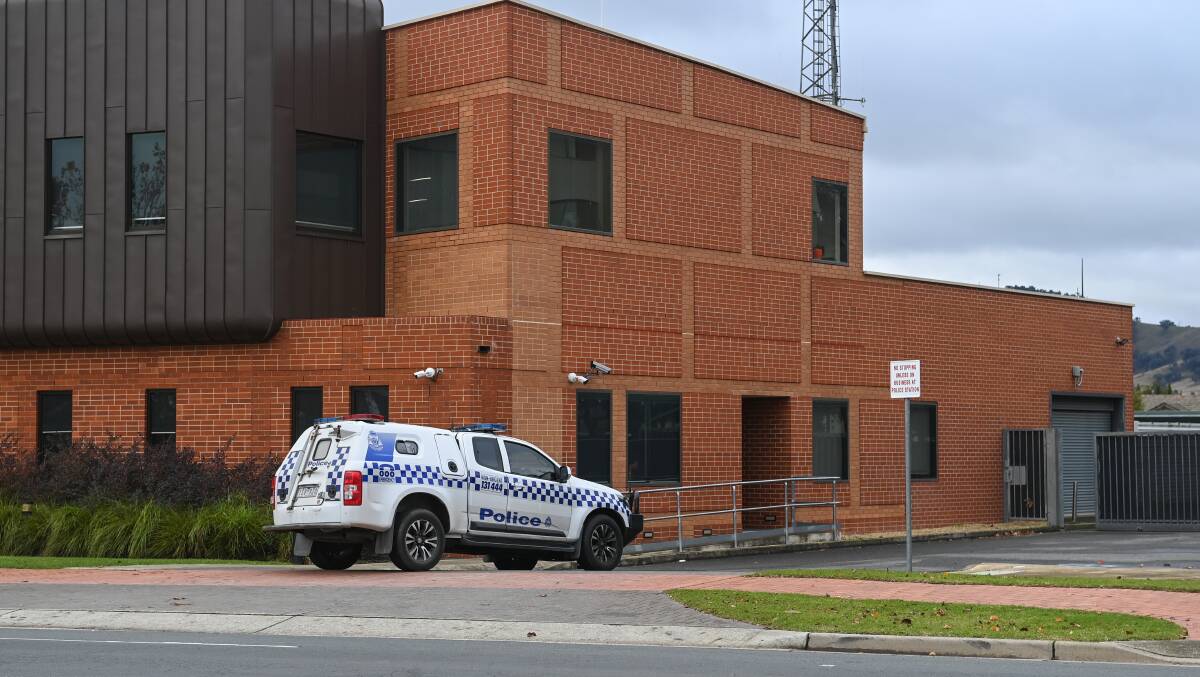 The man was held in the cells at the Wodonga station before being bailed on Monday. 