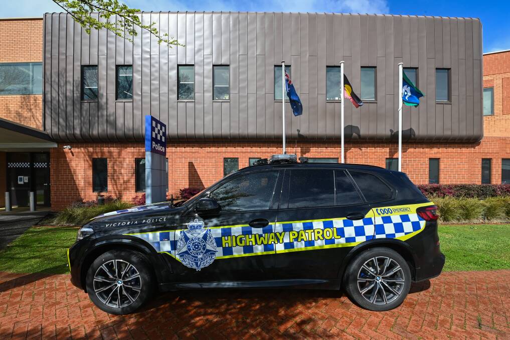Wodonga highway patrol members stopped the car on Wednesday, with other officers including detectives examining the vehicle and finding drugs. File photo 