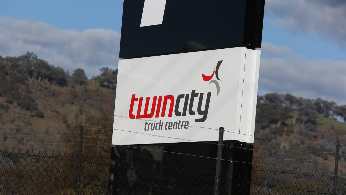 A Kenworth truck worth $480,000 was stolen from the Twin City Truck Centre. File Photo