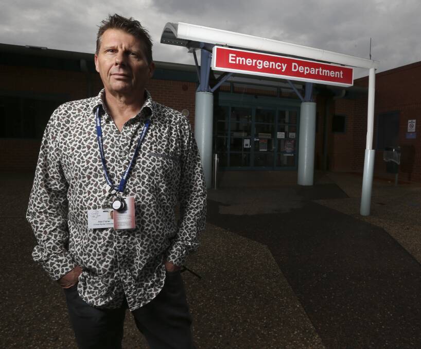 TIMELY: Dr Alan Fisher says quickly getting drug users into treatment is vital to them getting off drugs. Users often wait months to access rehab clinics on the Border due to the limited number of beds. Picture: ELENOR TEDENBORG