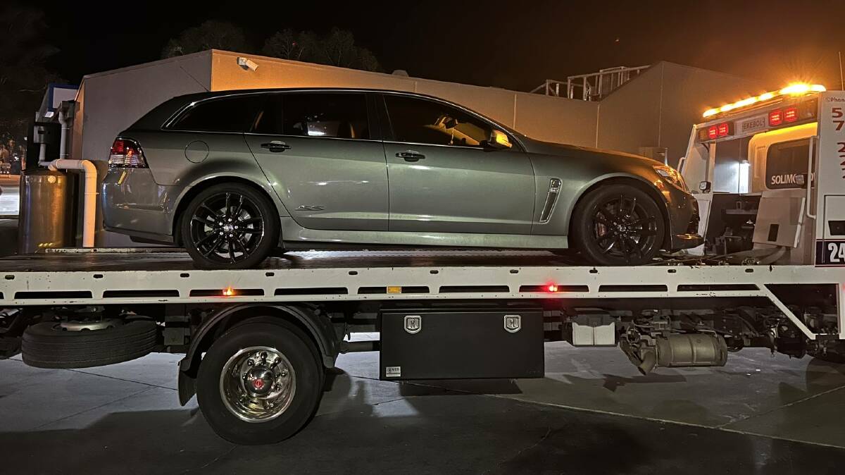 A 23-year-old woman was caught driving at 170kmh on Tone Road at Wangaratta on Friday, June 28. The road has a 80kmh limit with the woman's car impounded. Picture by Victoria Police