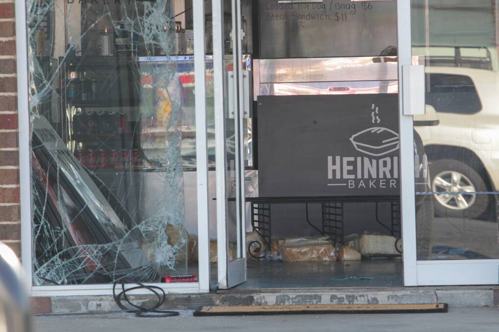 Miles smashed items in Heinrich Bakery before sparking a fire. File photo