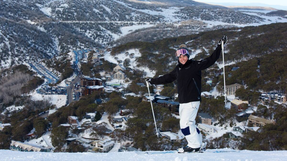 STAR: Things are looking positive for champion skier Britteny Cox, who is shaping as a gold medal favourite at the Winter Olympics in February. Picture: CHRIS HOCKING