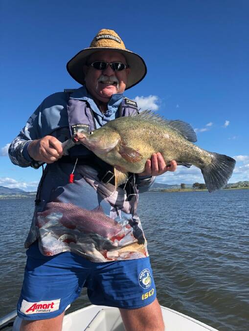 A RIPPER: A 60cm Lake Hume yellowbelly caught by Garry Simonis. The fish was released. Send your fishing photos to 0475 953 605.