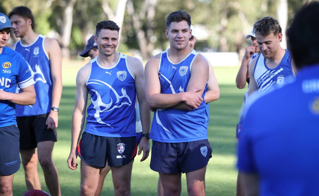 The Roos returned to John Foord Oval for the start of pre-season training on Monday night. Pictures by James Wiltshire