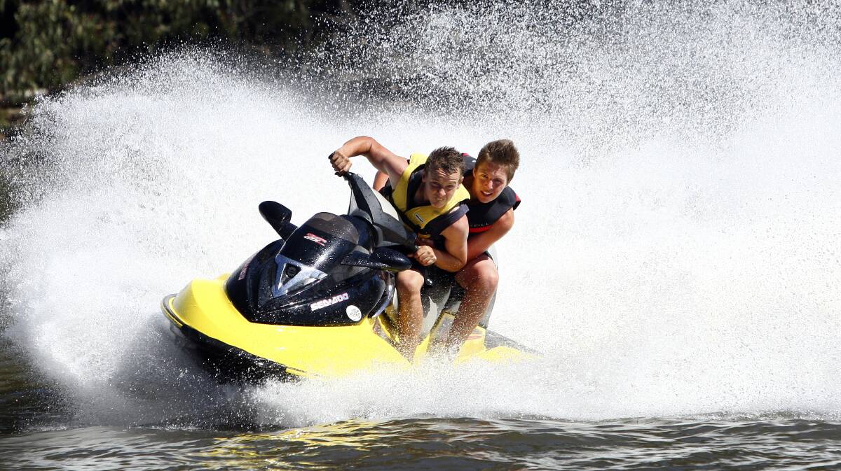 Water play: The Murray River is becoming even more popular, with growing numbers of tourists. They are spending big dollars to enjoy its attractions.