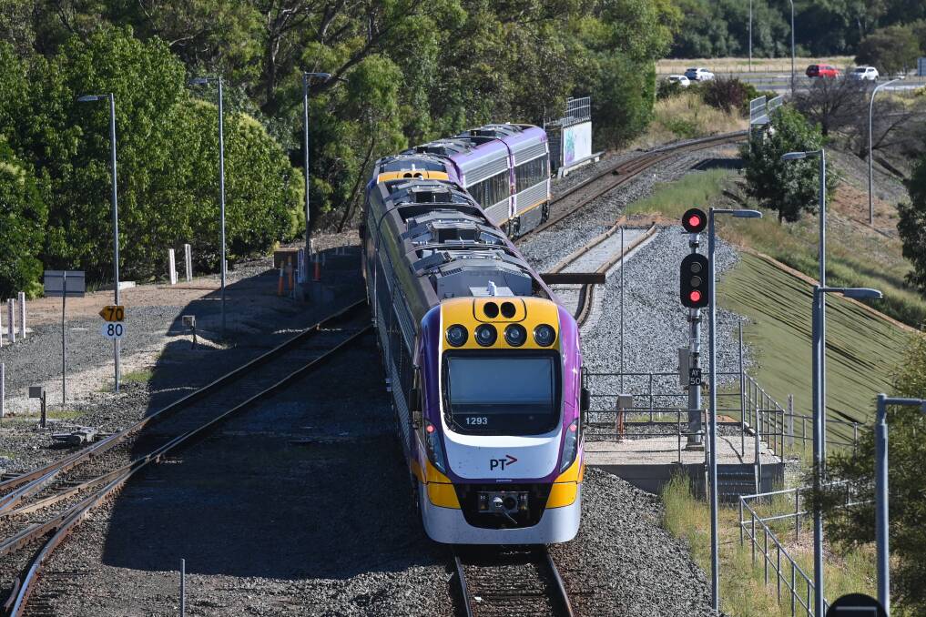 Train travel from Albury has become more popular since the regional fare cap was introduced in late March. Picture by Mark Jesser